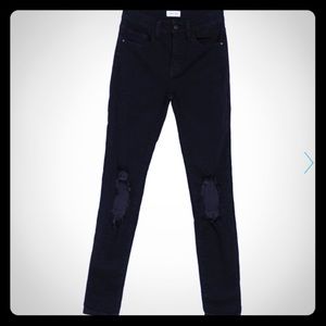 Sneak Peek Denim Ripped Mid Rise Jeans